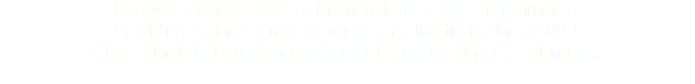 Bespoke soundtracks for themed, immersive environments. Providing sound for major European attractions since 2002. Clients include Parc Asterix, Center Parcs, Merlin Entertainments